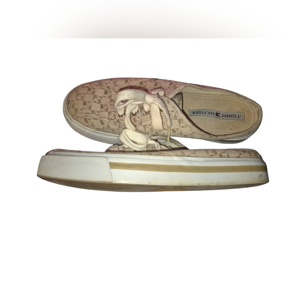 Tommy Hilfiger Tan Slip-On Shoes - Picture 8 of 10